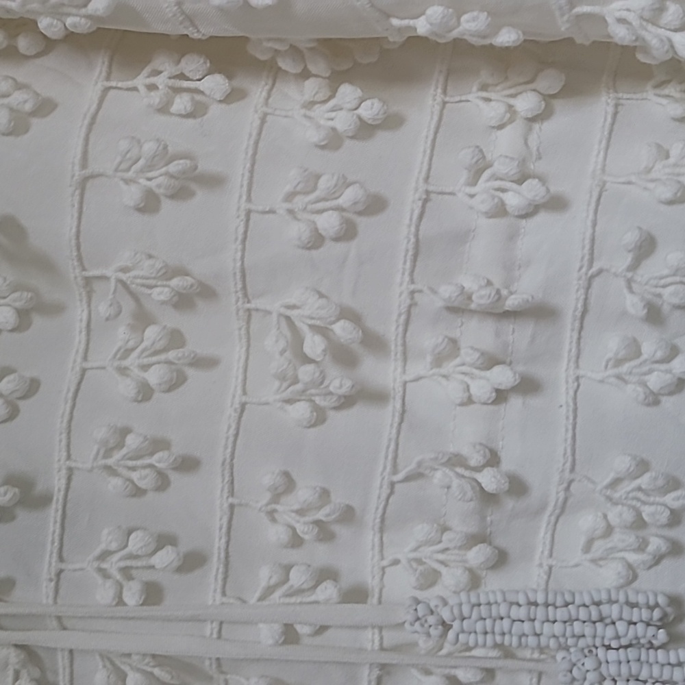 NWT Farm Rio Fringe Detail Mini Dress - Picture 7 of 15